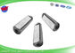 高精度ZZ140ワイヤーEdmの消耗品の陶磁器の管ガイド12x42mmL 0.1-3.0mm