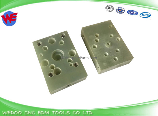 下の隔離板 A290-8119-Z764 下のジェットブロック Fanuc EDM部品 56x40x13