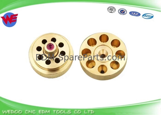 再利用可能なワイヤーガイドワイヤーEDM レッドダイヤモンド 水ノズルガイド 0.192 / 0.195mm