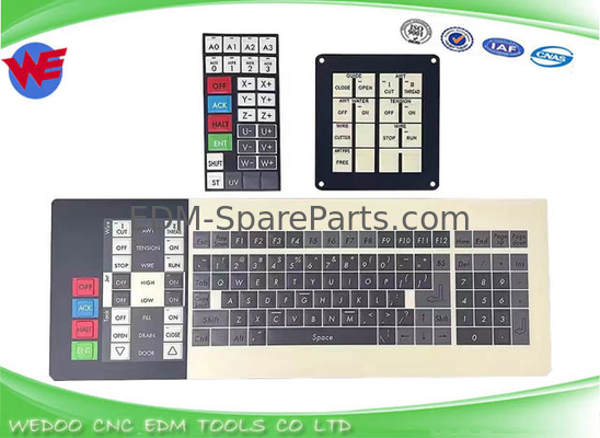 キーボードのカバーシート Sodick A30R VZ400 AQ327l AQ535 AQ750 A320d A280l A320d